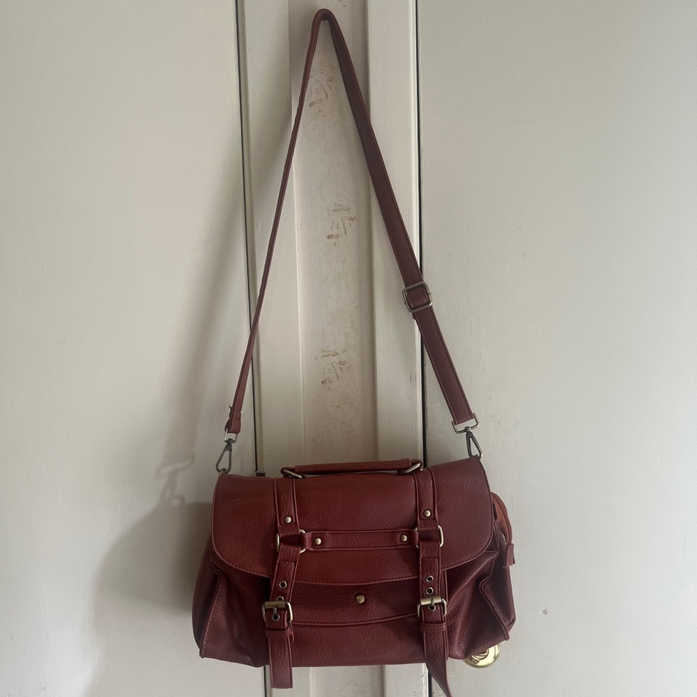 Modcloth Brown Satchel Bag